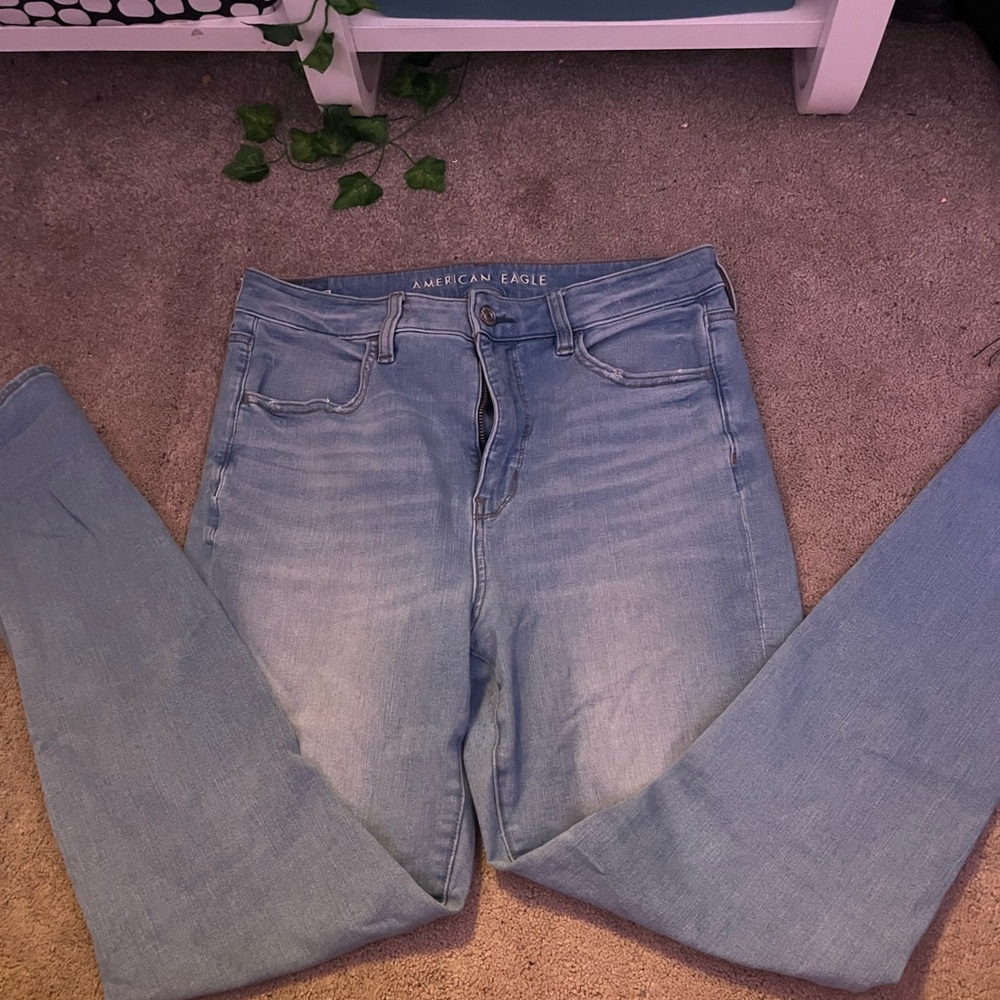 American Eagle Outfitters Blue Skinny Jeans